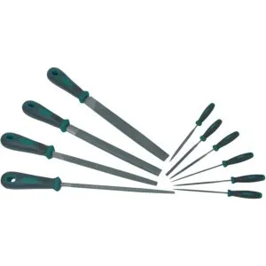 Brüder Mannesmann Set de pile profesionale tip ac, 10 piese, 61015