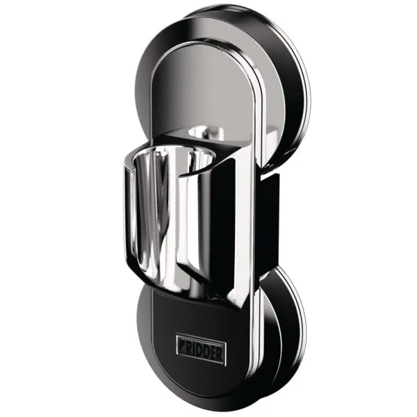 RIDDER Suport pentru cap de duș, cu ventuză, 5×6,5×14,5 cm, crom