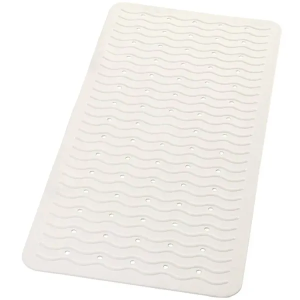 RIDDER Covor de baie antiderapant Playa, alb, 80×38 cm, 68301