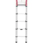 Hailo Scară telescopică FlexLine 260 264 cm aluminiu 7113-091