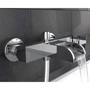 SCHÜTTE Baterie de baie mixer cu jet cascadă IDROVIA