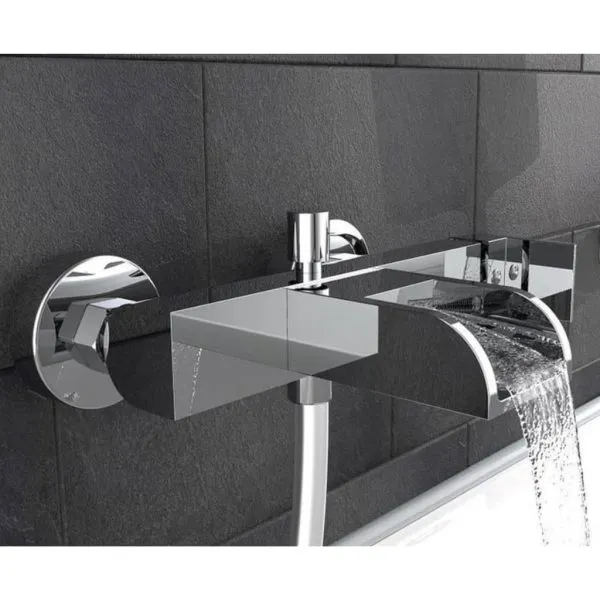 SCHÜTTE Baterie de baie mixer cu jet cascadă IDROVIA