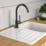 SCHÜTTE Baterie mixer de chiuvetă „CORNWALL”, grafit mat