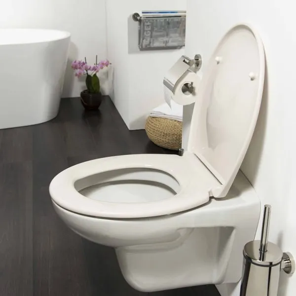 Tiger Scaun toaletă închidere lină „Ventura” Duroplast crem 251491246