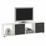 FMD Raft vertical cu 4 compartimente, alb