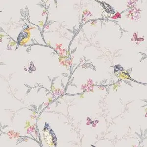 DUTCH WALLCOVERINGS Tapet „Phoebe”, liliachiu
