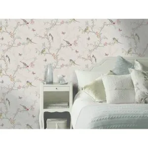 DUTCH WALLCOVERINGS Tapet „Phoebe”, liliachiu