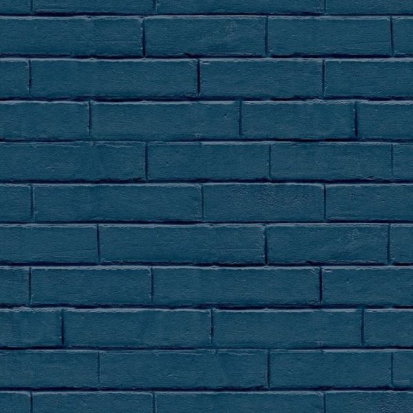 Noordwand Tapet „Good Vibes Brick Wall”, albastru