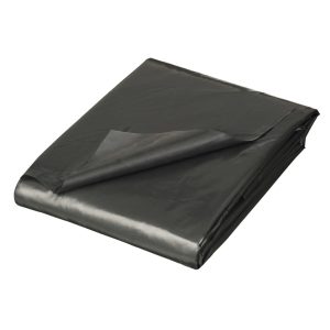 Nature Folie de acoperire, negru, 3×4 m, 150µ