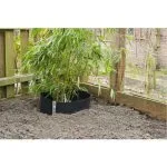 Nature Folie barieră împotriva rădăcinilor negru 0,7 x 5m HDPE 6030227