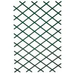 Nature Gard de grădină tip Trellis, 50 x 150 cm PVC, verde, 6040702