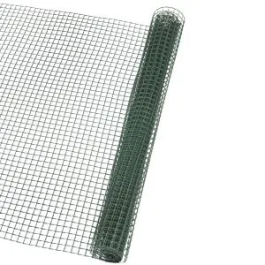 419764 Nature Garden Screen Square Mesh 5×5 mm 1×3 m Green