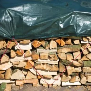 Nature Prelată pentru lemne, verde, 5×6 m, PE