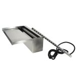 Ubbink Cascadă Niagara, 90 cm, cu LED, oțel inoxidabil, 1312126