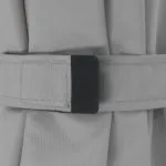 Madison Umbrelă de soare de grădină Paros II Luxe, gri, 300 cm