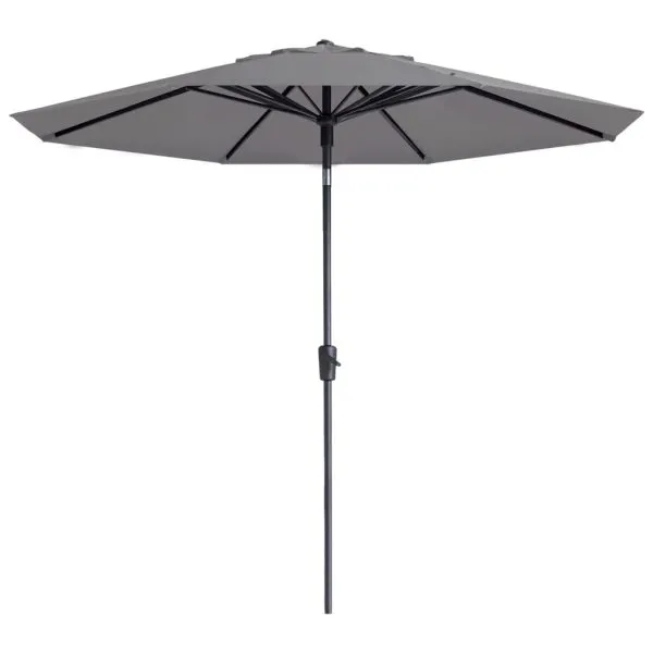 Madison Umbrelă de soare de grădină Paros II Luxe, gri deschis, 300 cm