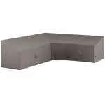 Madison Husă mobilier de relaxare în formă de L, gri, 270x270x65/90 cm