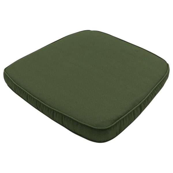 Madison Pernă scaun de grădină din răchită „Panama”, verde, 48×48 cm
