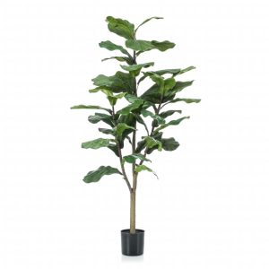 Emerald Ficus artificial Lyrata 120 cm