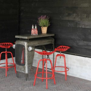 Esschert Design Scaun de bar Tractor