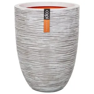 Capi Vas de plante Nature Rib elegant, ivoar, 36×47 cm, adânc, KOFI782
