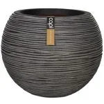 Capi Vas de plante Nature Rib, antracit, 62×48 cm, bilă, KOFZ271