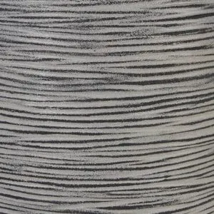 Capi Jardinieră în formă de ou Nature Rib, antracit, 43×41 cm, KOFZ933