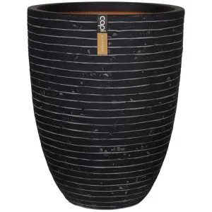 Capi Vas de plante Nature Row elegant, antracit, 36×47 cm, mic KRWZ782