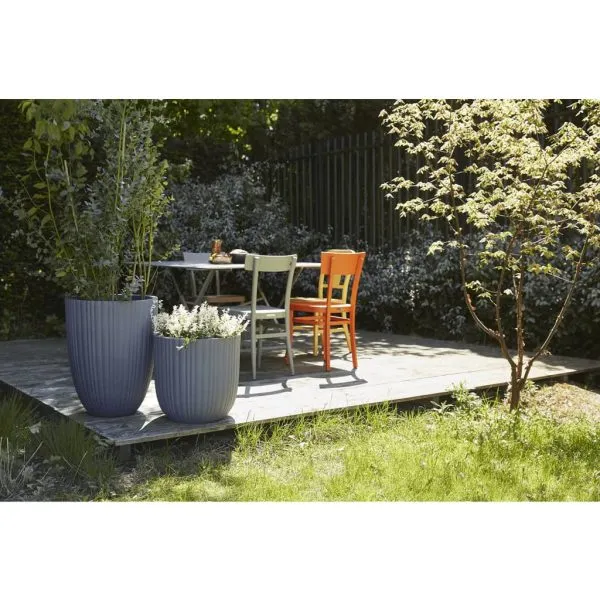 Capi Vas de plante Urban Tube elegant, gri închis, 46×58 cm, mic