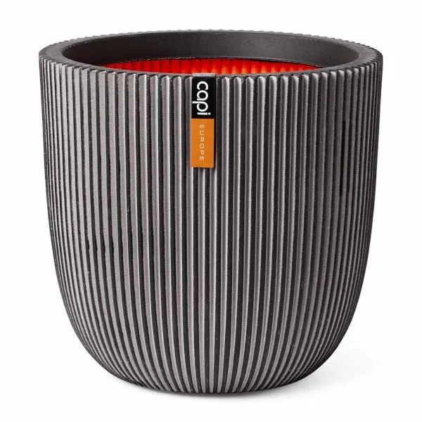 Capi Jardinieră Groove, antracit, 35×34 cm