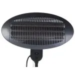 Excelent Electrics Încălzitor de terasă vertical 2000 W negru cuarț