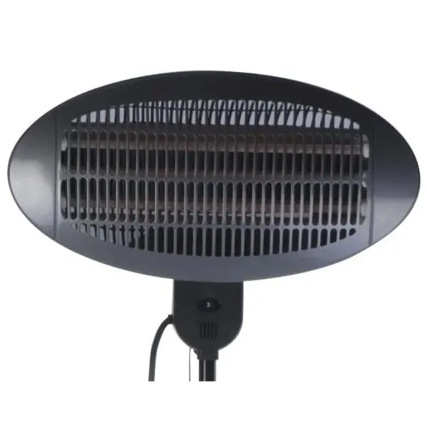 Excelent Electrics Încălzitor de terasă vertical 2000 W negru cuarț
