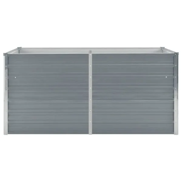 Pat înalt straturi, 160x80x77, oțel galvanizat, gri