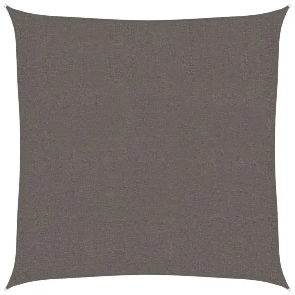 Pânză parasolar, antracit, 2 x 2 m, HDPE, pătrat
