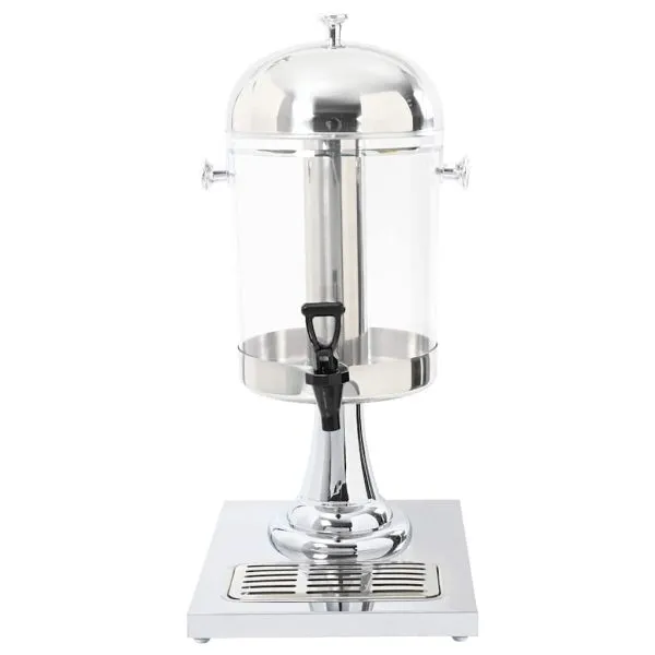 Dozator de suc din oțel inoxidabil, 8L
