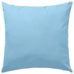 Perne de exterior, 4 buc., albastru deschis, 45 x 45 cm