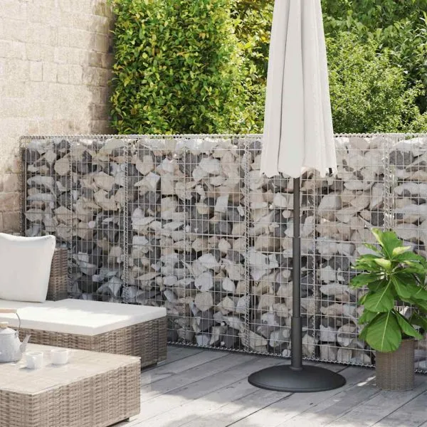 Coș gabion, 300 x 30 x 100 cm, oțel galvanizat