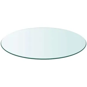 Blat de masă din sticlă securizată rotund 400 mm