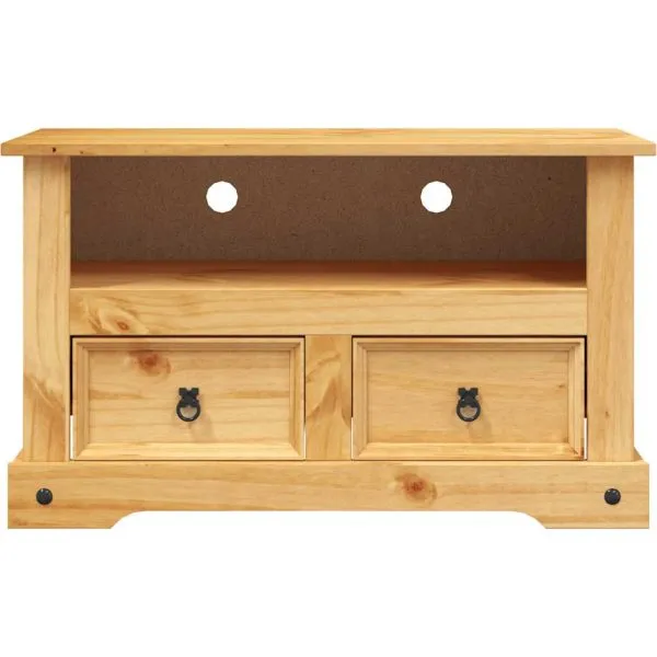 Comodă TV stil Corona din pin mexican 91 x 43 x 56 cm