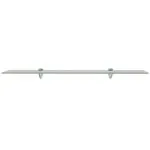 Raft suspendat din sticlă, 80 x 20 cm, 8 mm