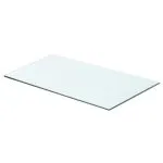 Raft din sticlă transparentă, 60 x 30 cm