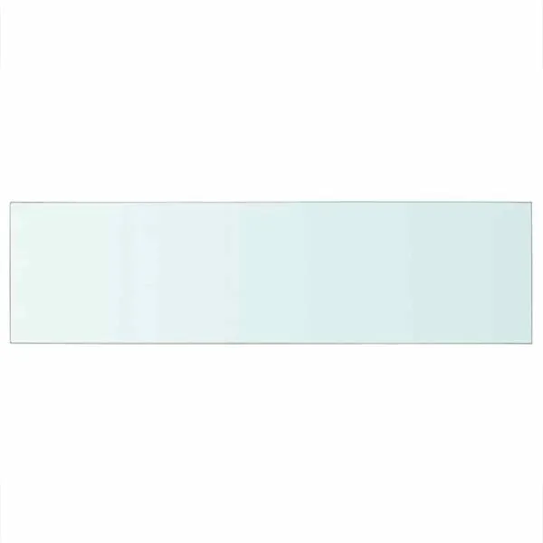 Raft din sticlă transparentă, 90 x 25 cm