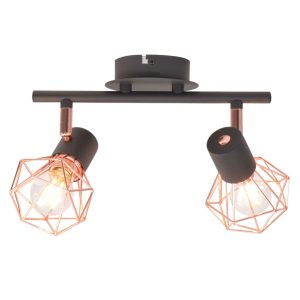 Lampă de plafon cu 2 spoturi E14
