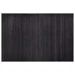 Paravan de cameră din bambus, gri, 250 x 165 cm