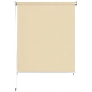 Jaluzea de exterior, 140×140 cm, crem