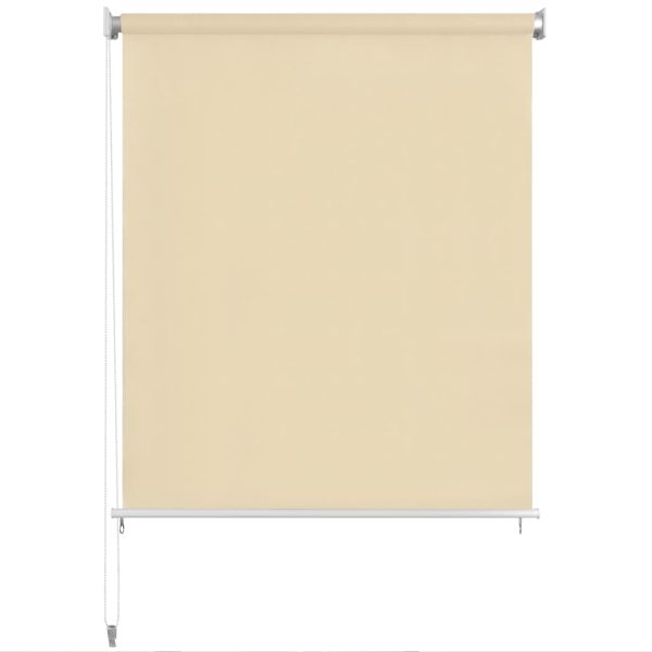 Jaluzea de exterior, 140×140 cm, crem