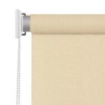 Jaluzea tip rulou de exterior, 100 x 230 cm, crem