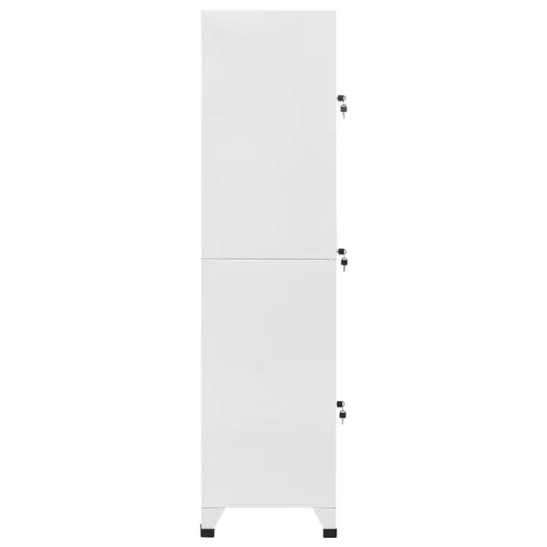 Dulap vestiar cu 3 compartimente, 38x45x180 cm