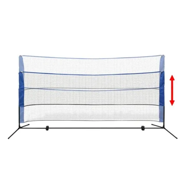 Set fileu de badminton, cu fluturași, 300×155 cm