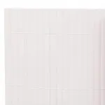 Gard pentru grădină, cu două fețe, 90 x 300 cm, alb